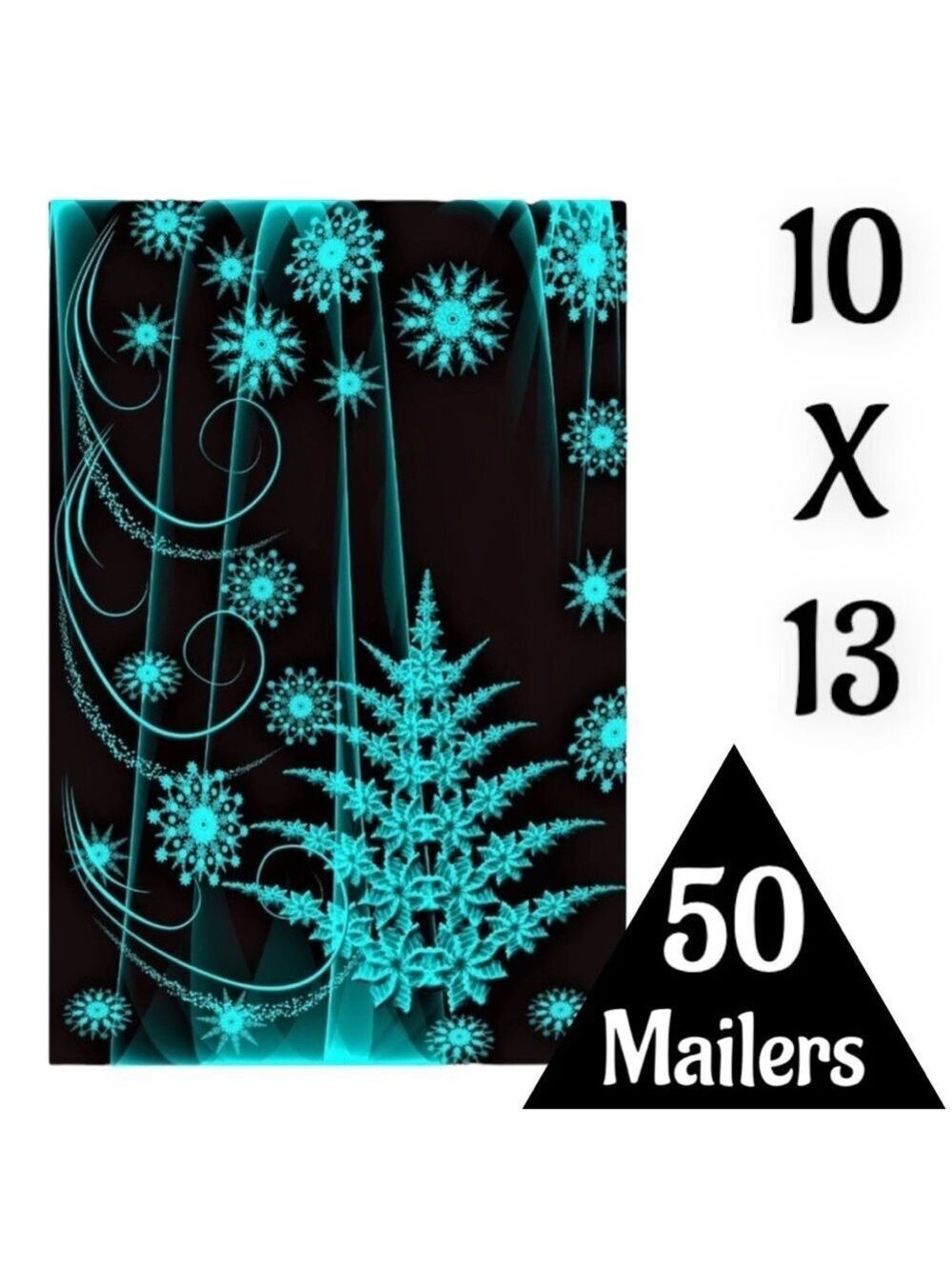 50 10X13 Poly Mailers Emerald Tree Shipping Envelopes PRICE IS FIRM - Picture 2 of 5